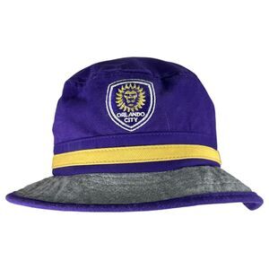 Adidas MLS Orlando City Soccer Purple Bucket Hat Size S/M NEW with Tags